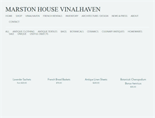 Tablet Screenshot of marstonhouse.com